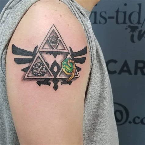 legend of zelda triforce tattoo